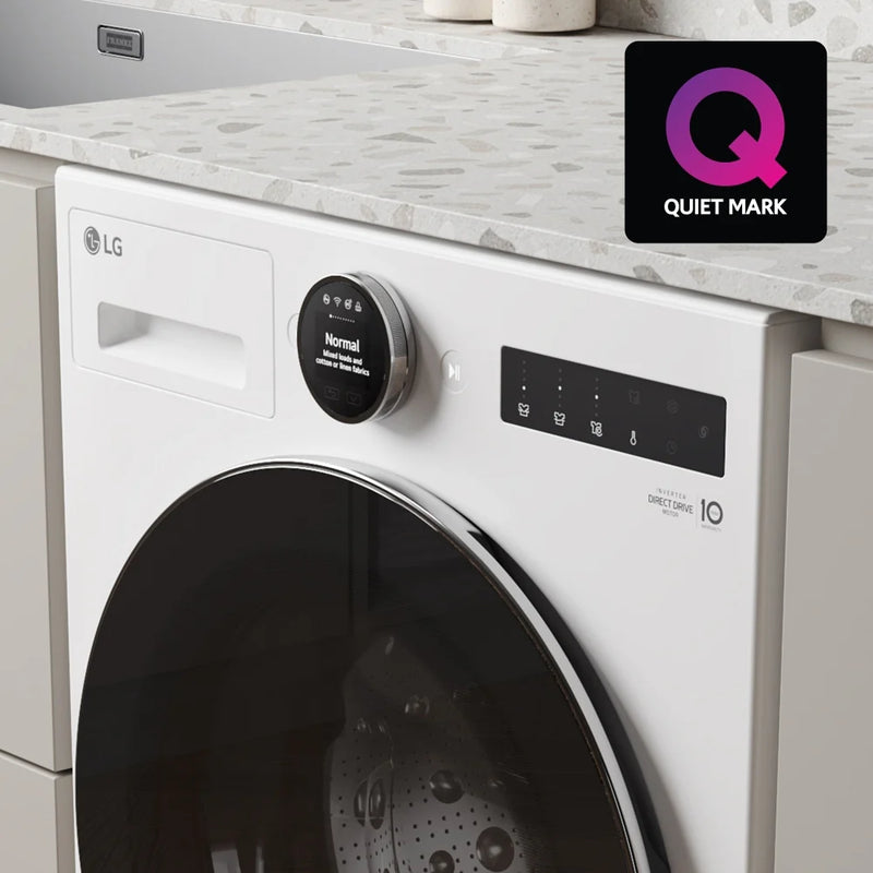 LG F4X7011TWB 11kg 1400rpm AI DD™ Washing Machine - White [Free 5-year parts & labour warranty]*contact store for price*