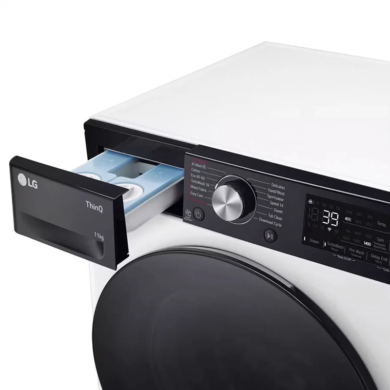 LG F4Y711WBTA1 11kg 1400rpm TurboWash 360™ Washing Machine - White [Free 5-year parts & labour warranty] Price : £749.00