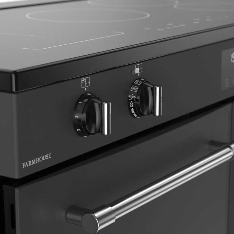 Belling Farmhouse FH110EIANT 110cm Electric Induction Range Cooker - Anthracite*contact store for price*
