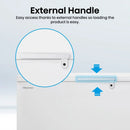 Hisense FC571D4AWLYE 440 litre chest freezer