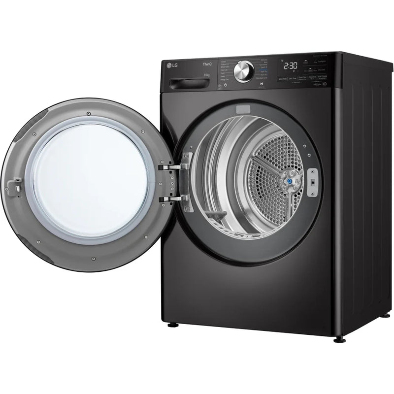 LG FDV1110B 10kg Dual Inverter™ Heat Pump Dryer - Black Steel