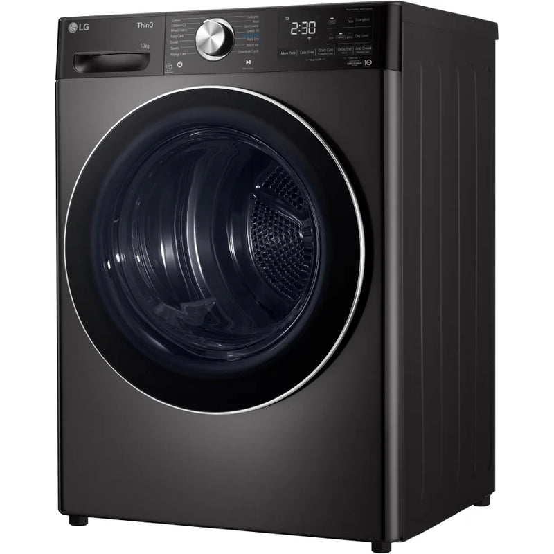 LG FDV1110B 10kg Dual Inverter™ Heat Pump Dryer - Black Steel