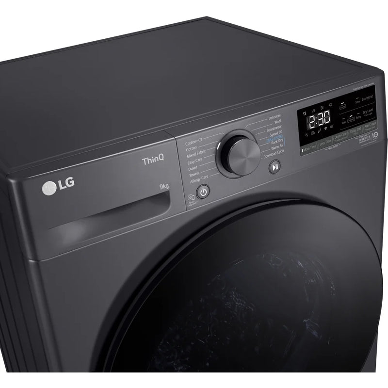 LG FDV709GN 9kg Dual Inverter Heat Pump Tumble Dryer - Slate Grey