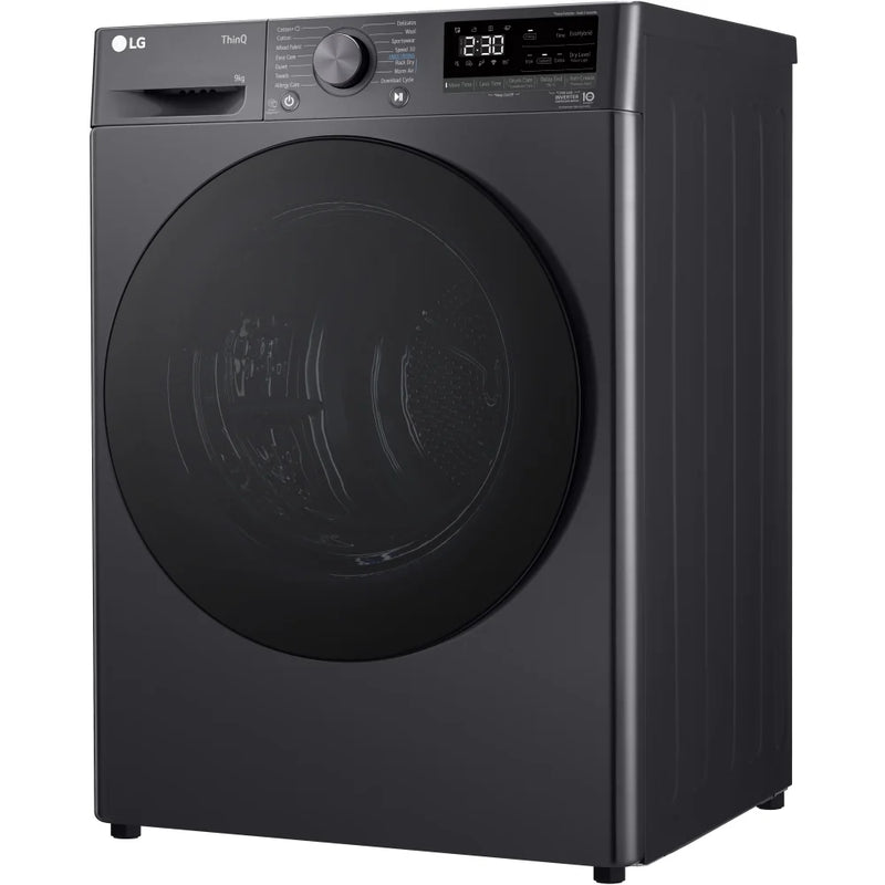 LG FDV709GN 9kg Dual Inverter Heat Pump Tumble Dryer - Slate Grey