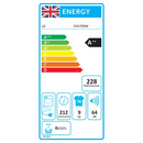 LG FDV709W DUAL Inverter Series 4 ThinQ™ 9kg Heat Pump Tumble Dryer - White