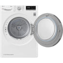 LG FDV709W DUAL Inverter Series 4 ThinQ™ 9kg Heat Pump Tumble Dryer - White