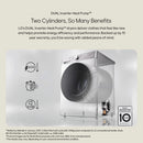 LG FDV709W DUAL Inverter Series 4 ThinQ™ 9kg Heat Pump Tumble Dryer - White