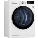 LG FDV709W DUAL Inverter Series 4 ThinQ™ 9kg Heat Pump Tumble Dryer - White
