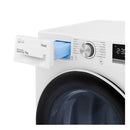 LG FDV709W DUAL Inverter Series 4 ThinQ™ 9kg Heat Pump Tumble Dryer - White