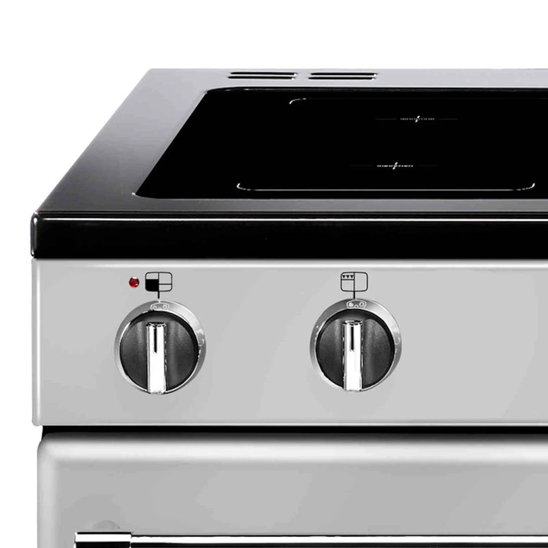 Belling Farmhouse FH110EISIL 110cm Electric Induction Range Cooker - Silver*contact store for price*
