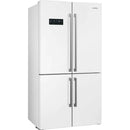 Smeg FQ60BDE American style fridge freezer - White