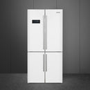 Smeg FQ60BDE American style fridge freezer - White