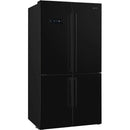 Smeg FQ60NDE American style fridge freezer - Black