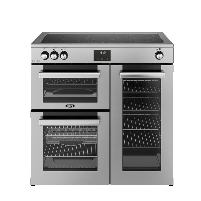 Belling CC90EI STA 90cm Induction Range Cooker - Stainless Steel*contact store for price*