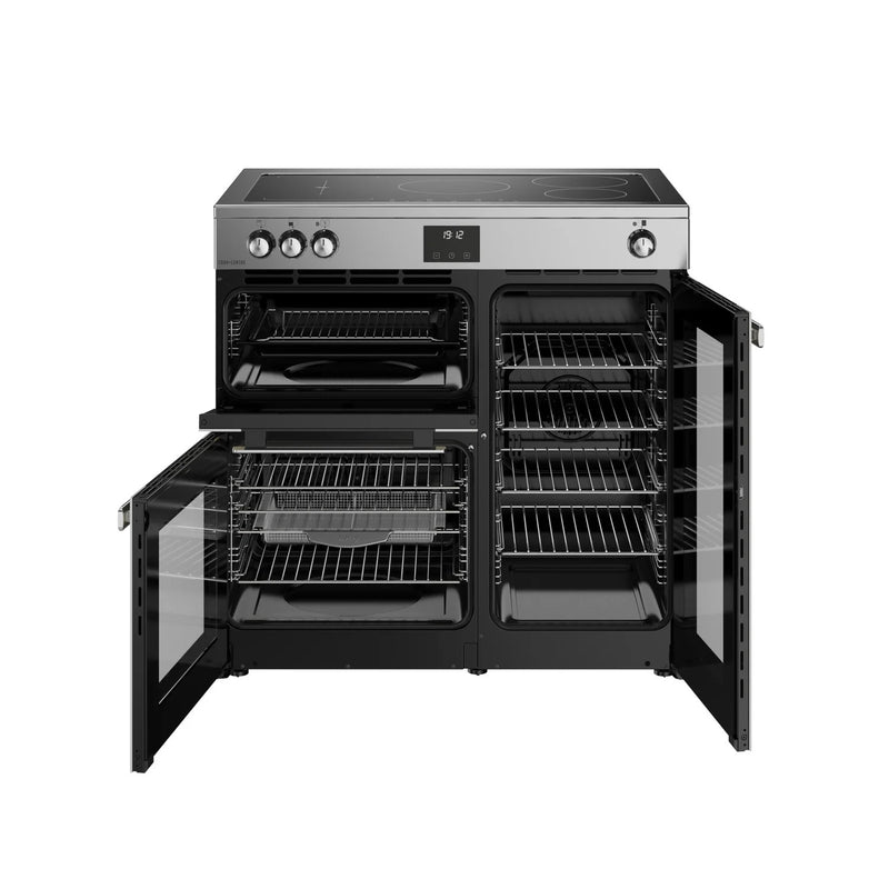 Belling CC90EI STA 90cm Induction Range Cooker - Stainless Steel*contact store for price*