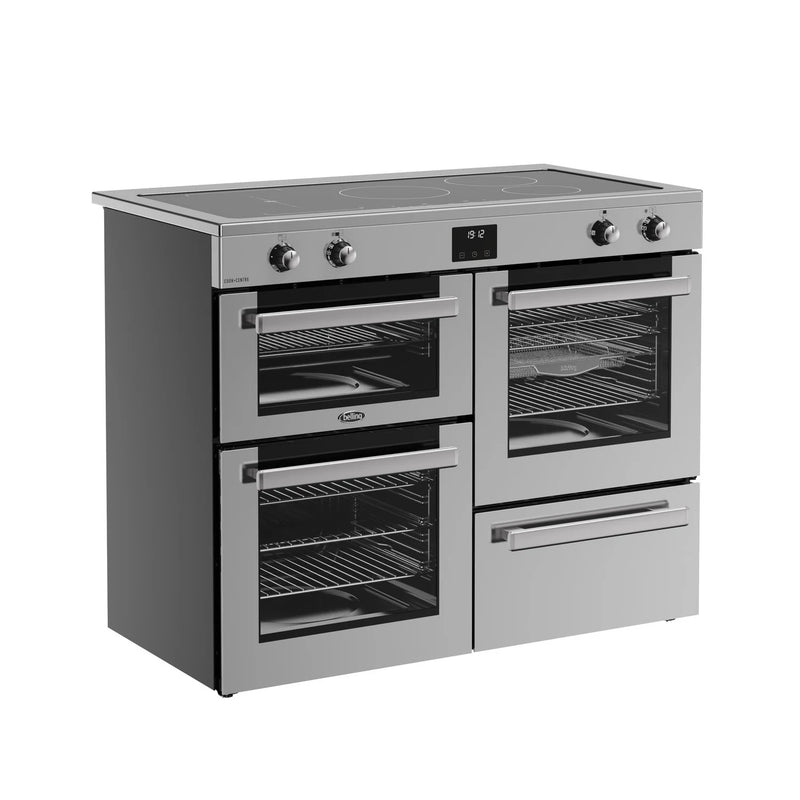 Belling Cookcentre 110EISTA 110cm Electric Induction Range Cooker - Stainless Steel*contact store for price*