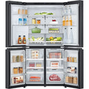 LG GMF960EV4E NatureFresh Plumbed Ice & Water American Style Fridge Freezer - Black