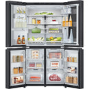 LG GMG960EVJE InstaView™ Plumbed American style fridge freezer - Matte Black [Free 5-year parts & labour guarantee]