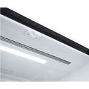 LG GMG960EVJE InstaView™ Plumbed American style fridge freezer - Matte Black [Free 5-year parts & labour guarantee]