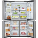 LG GML960PYFE NatureFresh™ Plumbed Multi 4-door American fridge freezer - Silver [free 5-year parts & labour guarantee]