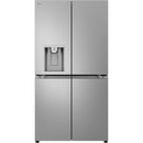LG GML960PYFE NatureFresh™ Plumbed Multi 4-door American fridge freezer - Silver [free 5-year parts & labour guarantee]