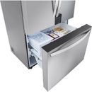 LG GMZ765STHJ InstaView Multi-Door Fridge Freezer With Plumbed Ice & Water - Stainless Steel [free 5-year parts & labour guarantee]