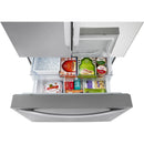 LG GMZ765STHJ InstaView Multi-Door Fridge Freezer With Plumbed Ice & Water - Stainless Steel [free 5-year parts & labour guarantee]