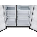 LG GSLC41EPPE Non-Plumbed Ice & Water NatureFresh American style fridge freezer - Black
