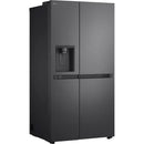 LG GSLC41EPPE Non-Plumbed Ice & Water NatureFresh American style fridge freezer - Black