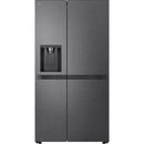 LG GSLC41EPPE Non-Plumbed Ice & Water NatureFresh American style fridge freezer - Black
