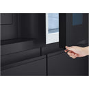 LG GSXE80EVE InstaView™ Plumbed Ice&Water Fridge Freezer - Black