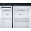 LG GSXE80EVE InstaView™ Plumbed Ice&Water Fridge Freezer - Black