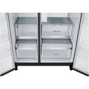 LG GSXE80EVE InstaView™ Plumbed Ice&Water Fridge Freezer - Black