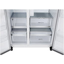 LG GSXE90BSAD InstaView™ Door-in-Door American Style Fridge Freezer - Brushed Steel [free 5-year parts & labour guarantee]*contact store for price*
