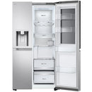 LG GSXE90BSAD InstaView™ Door-in-Door American Style Fridge Freezer - Brushed Steel [free 5-year parts & labour guarantee]*contact store for price*