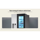 LG GSXE90BSAD InstaView™ Door-in-Door American Style Fridge Freezer - Brushed Steel [free 5-year parts & labour guarantee]*contact store for price*