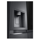 LG InstaView GSXV91MCAE Door-In-Door Non-Plumbed American style fridge freezer - Matte Black [free 5-year parts & labour guarantee]