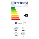 Hotpoint H2IHD526UK 14-place setting integrated dishwasher