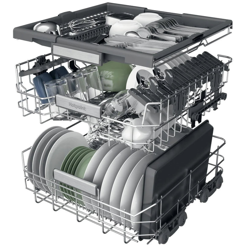 Hotpoint H7FHP43XUK 15 place setting dishwasher - stainless steel*contact store for price*