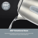 Hamilton Beach HB01402B Rise 1.7L Kettle Brushed Stainless Steel