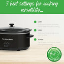 Hamilton Beach HBSC070B 6.5 litre slow cooker