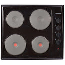 Nordmende HE62BL 60cm Solid Plate Hob - Free 3 Year Parts&Labour Warranty On Registration*contact store for price*