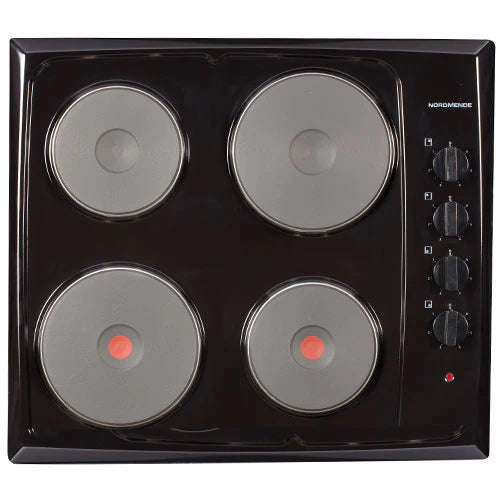 Nordmende HE62BL 60cm Solid Plate Hob - Free 3 Year Parts&Labour Warranty On Registration*contact store for price*