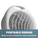 Daewoo HEA1926GE 2kW Portable Upright Fan Heater