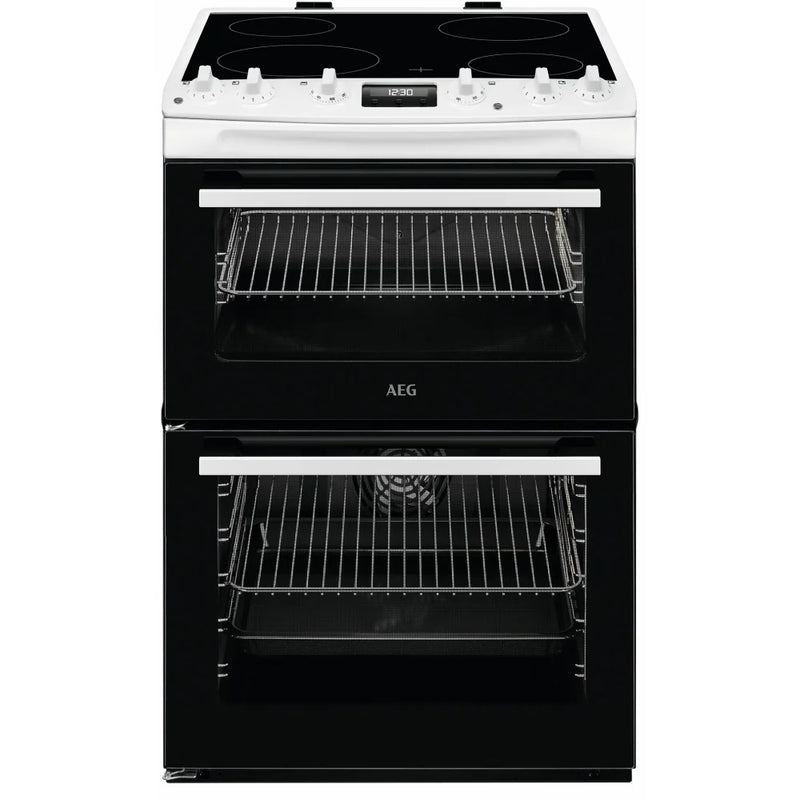 AEG CCX6540ACW 5000 Series SurroundCook 60cm Ceramic Cooker - White*contact store for price*