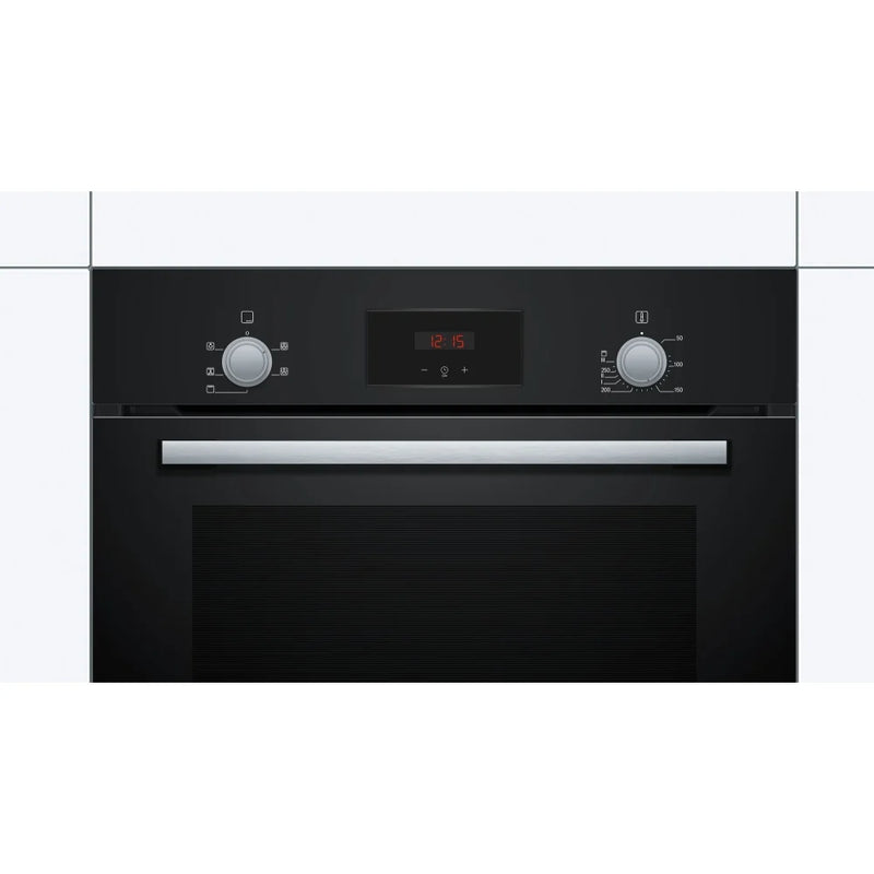 Bosch HHF113BA0B Serie 2 Built In Electric Single Oven - Black