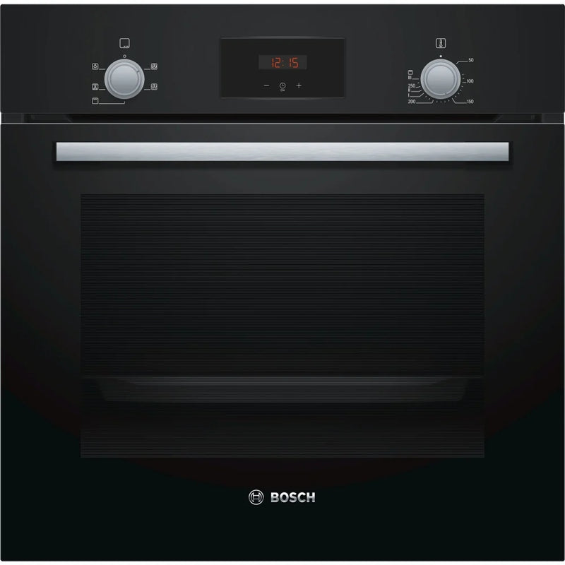 Bosch HHF113BA0B Serie 2 Built In Electric Single Oven - Black