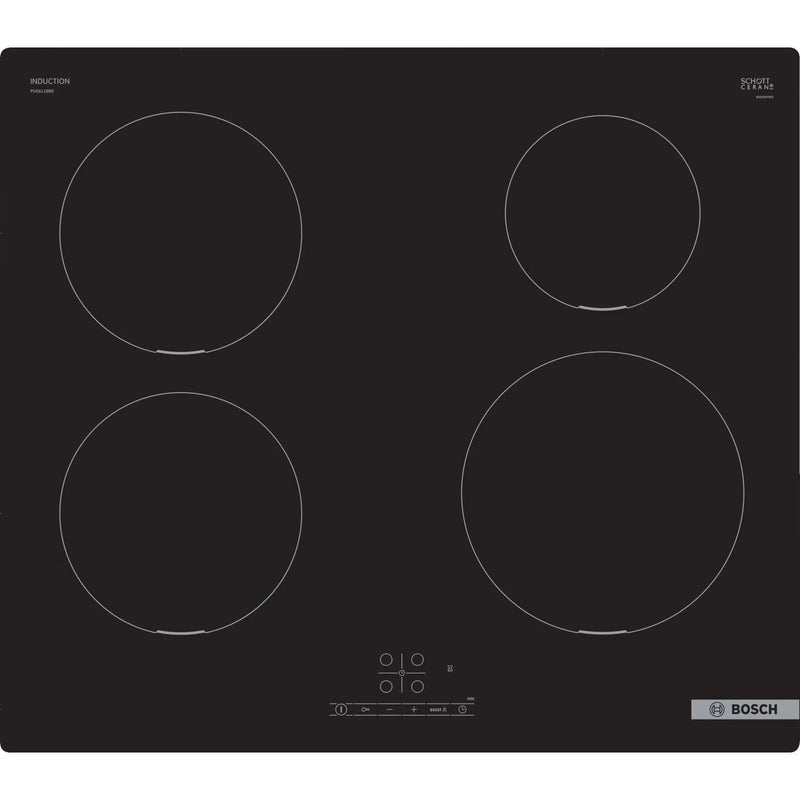 Bosch PUE611BB5E Series 4 60cm 4 Zone Induction Hob*contact store for price*