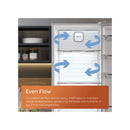 Hotpoint HPKF 5351 XP4UK No Frost Fridge Freezer - Stainless steel