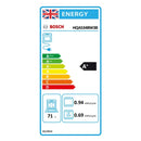 Bosch HQA534BW3B Series 4 Multifunction Steam Single Oven - White*contact store for price*